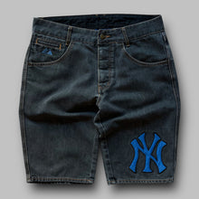 Vintage NY Yankees Denim Jorts - W32