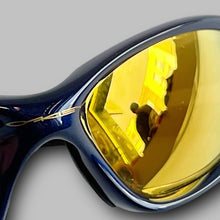 2000 Oakley Twenty XX 1.0 Midnight Blue / 24k Fire Iridium Sunglasses