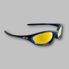 2000 Oakley Twenty XX 1.0 Midnight Blue / 24k Fire Iridium Sunglasses